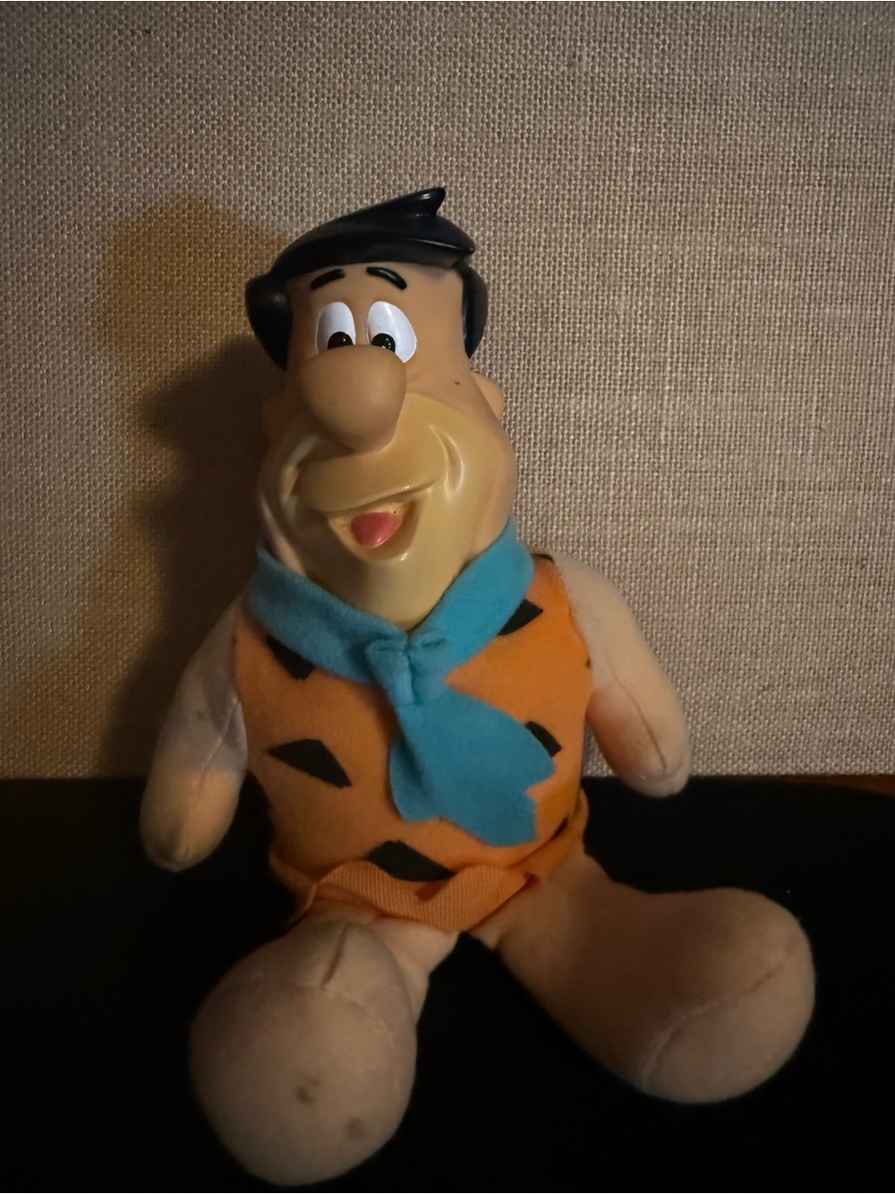 The Flintstones Fred Plush Toy - Orange & Blue